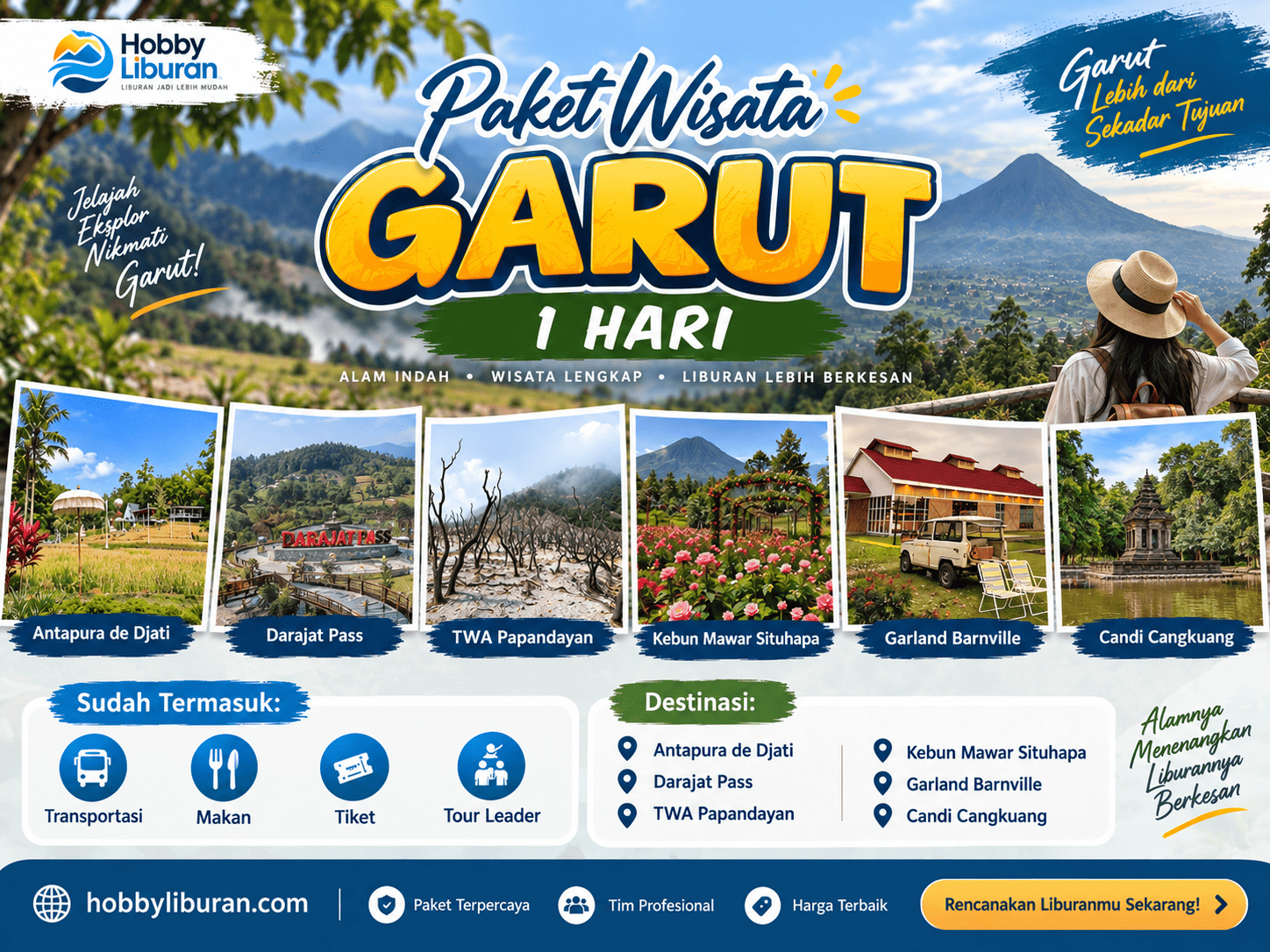 Paket Wisata Garut 1 Hari